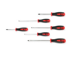 Jeu de 6 tournevis plats et cruciformes PZ HANGER 131090