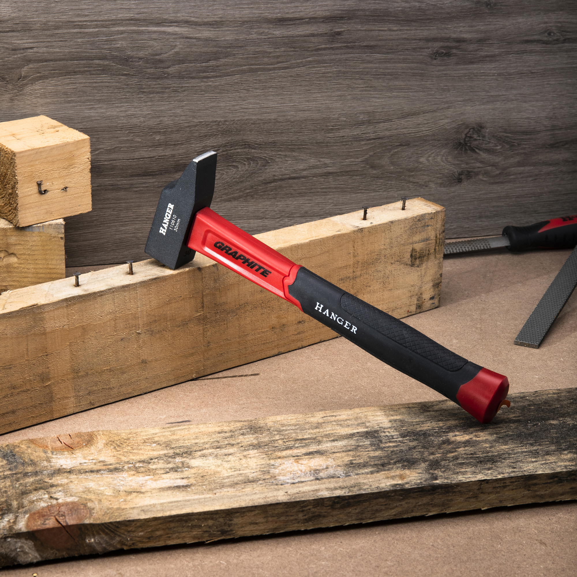 Marteau de mécanicien rivoir manche tri-matière 50mm HANGER 110613 – Image 3