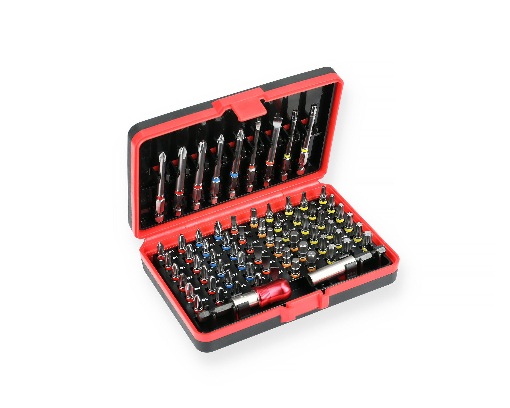 Coffret embouts couleurs Hanger 71 pièces