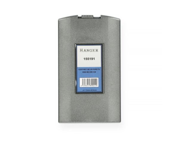 Coffret de 25 forets Hanger HSS taillés meulés – Image 4