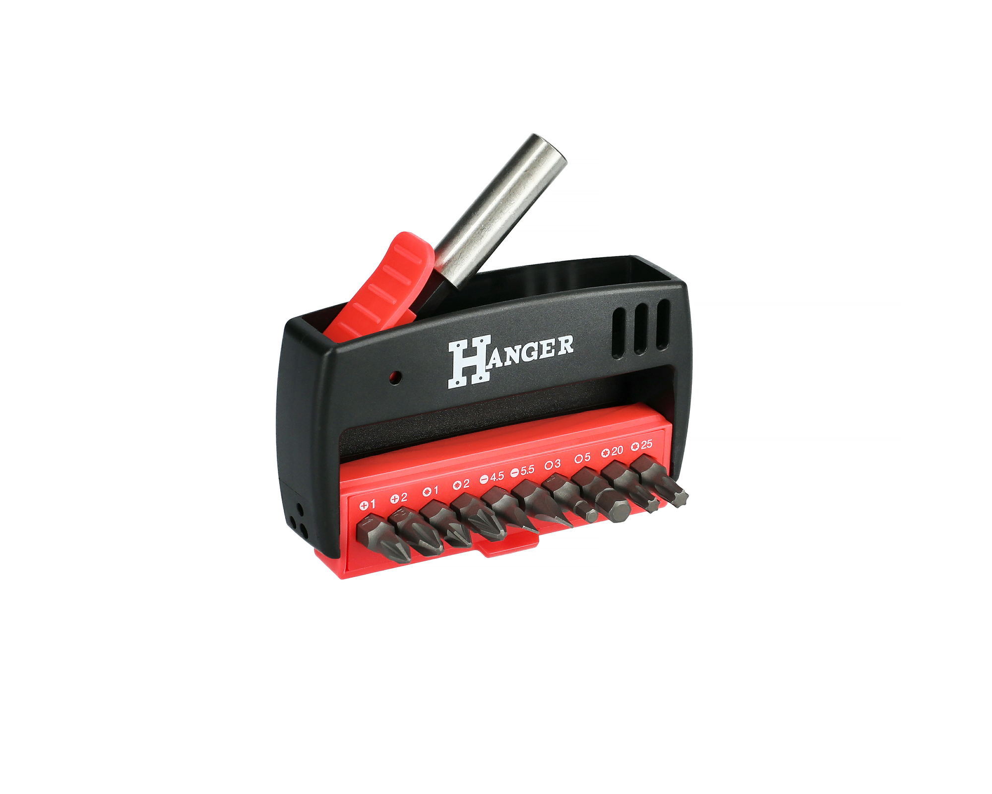 Coffret d'embouts et accessoire 11 pièces HANGER 250004