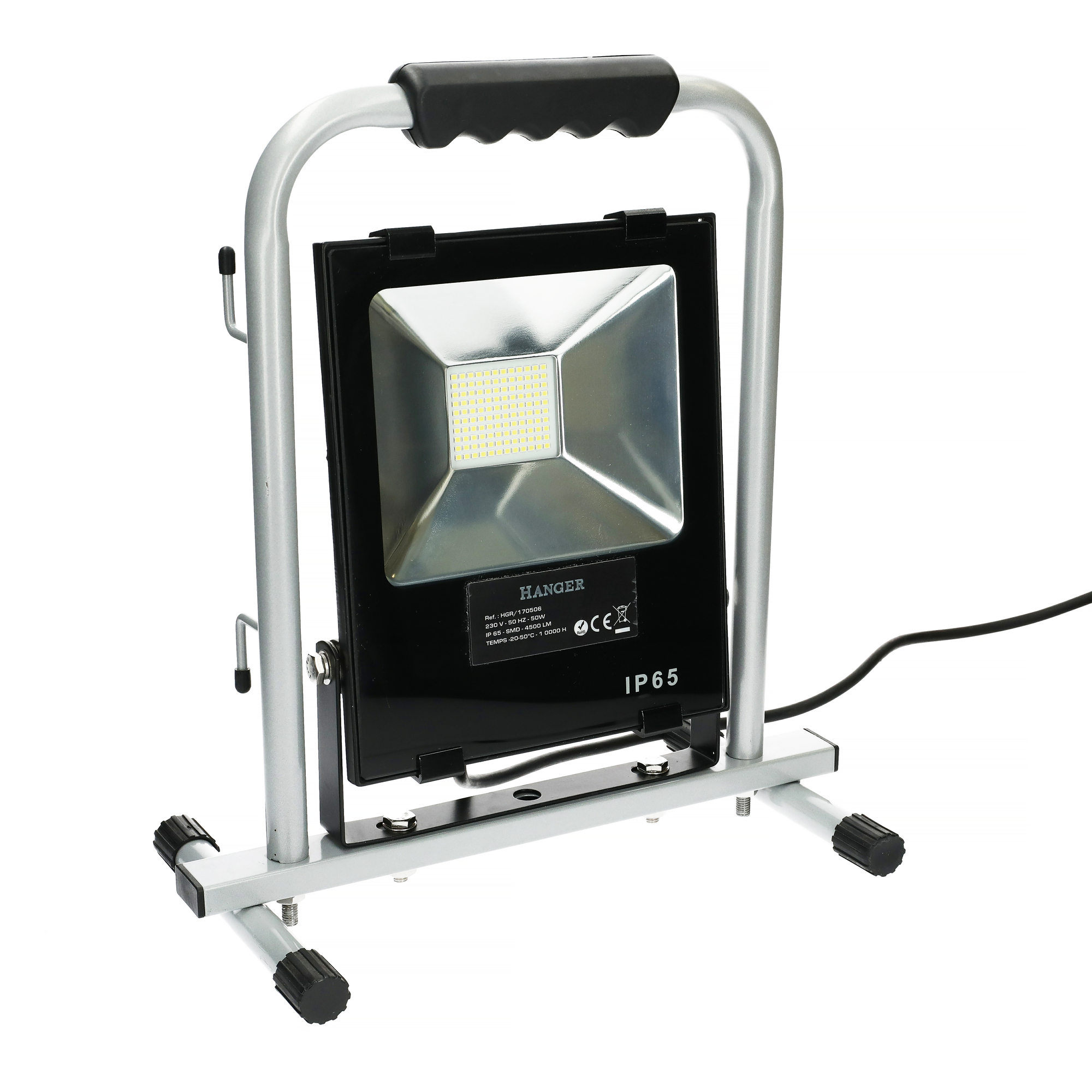 Projecteur de chantier LED 50 W 4500 lm HANGER 170506