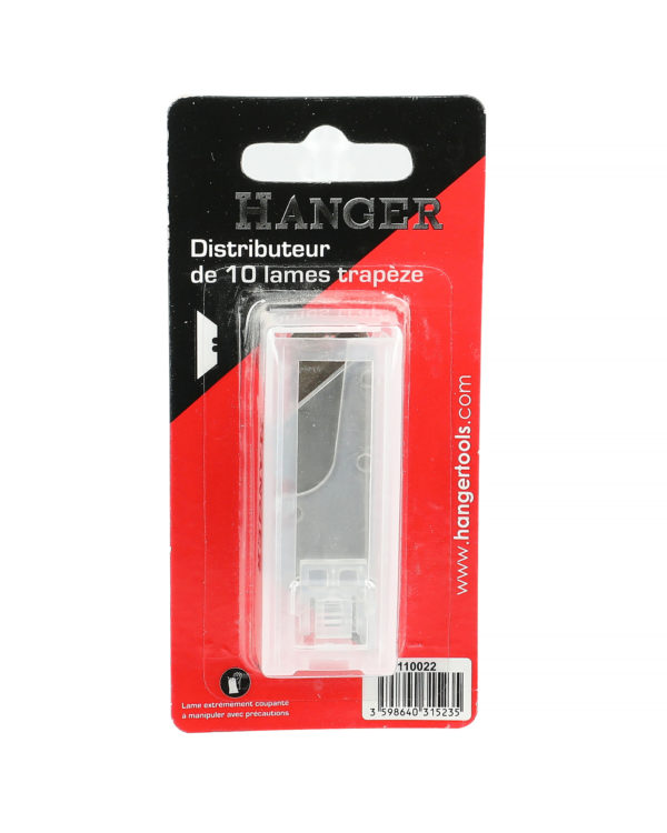 Distributeur de 10 lames de cutter trapèze HANGER 110022 – Image 4