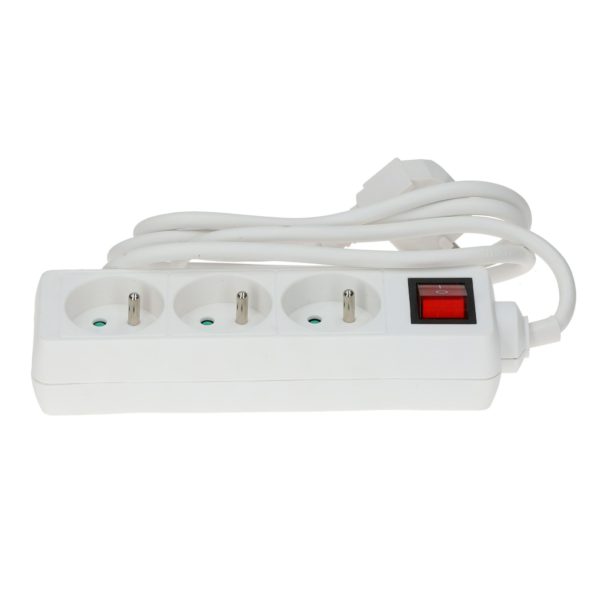 Bloc multiprise 5 prises 2P+T avec interrupteur HANGER 200004 – Image 2