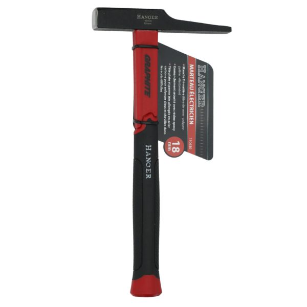 Marteau d'électricien manche tri-matière 265 mm HANGER 110630 – Image 9