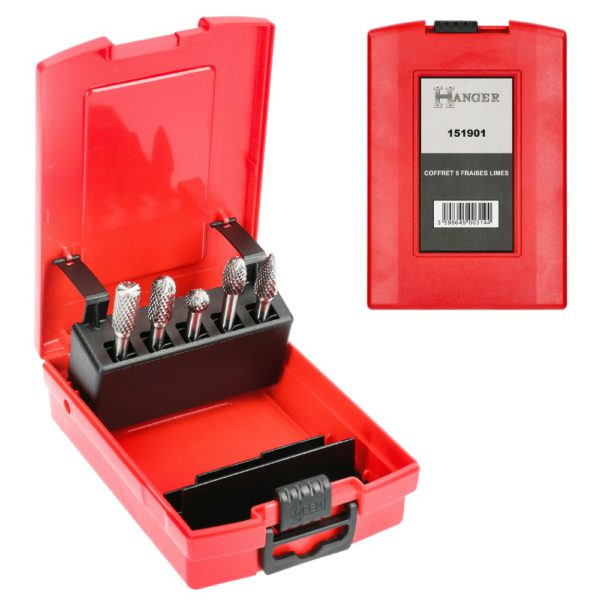 Coffret de 5 fraises en carbure HANGER 151901 – Image 4