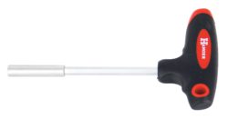 Poignée porte-embouts magnétique en T 220 mm HANGER 134011