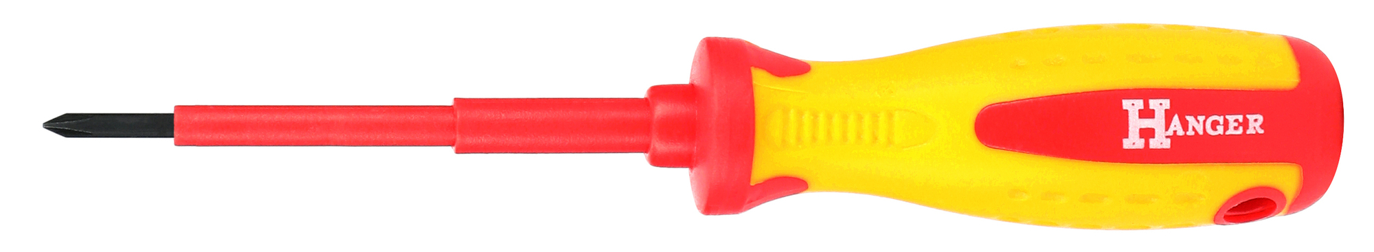 Tournevis cruciforme isolé PH1 175 mm HANGER 132001