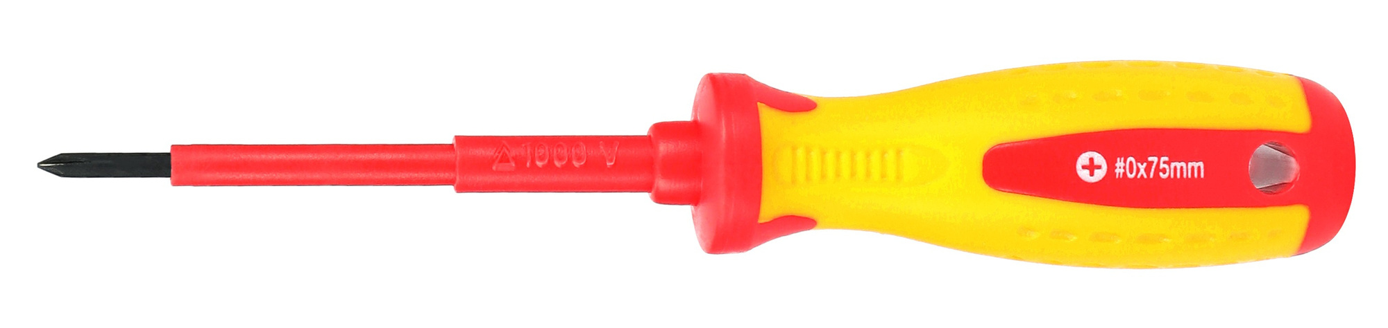 Tournevis cruciforme isolé PH1 175 mm HANGER 132001 – Image 2