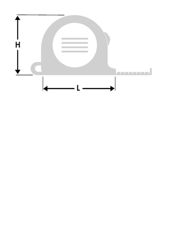 Mètre ruban 5m x 19mm 'Red Tape' HANGER 100022 – Image 12